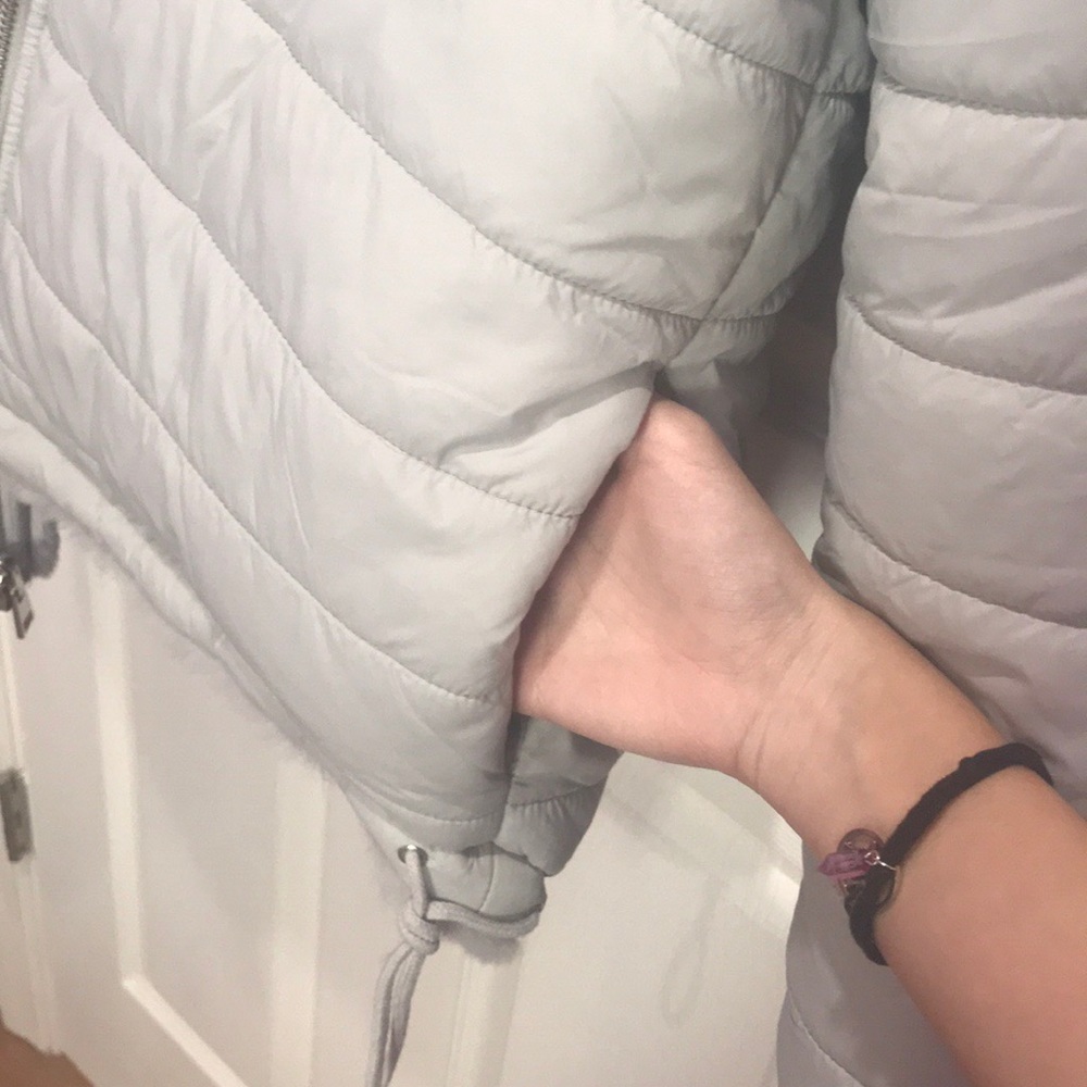 Guess Light Grey “Silver” Winter Jacket - image 3